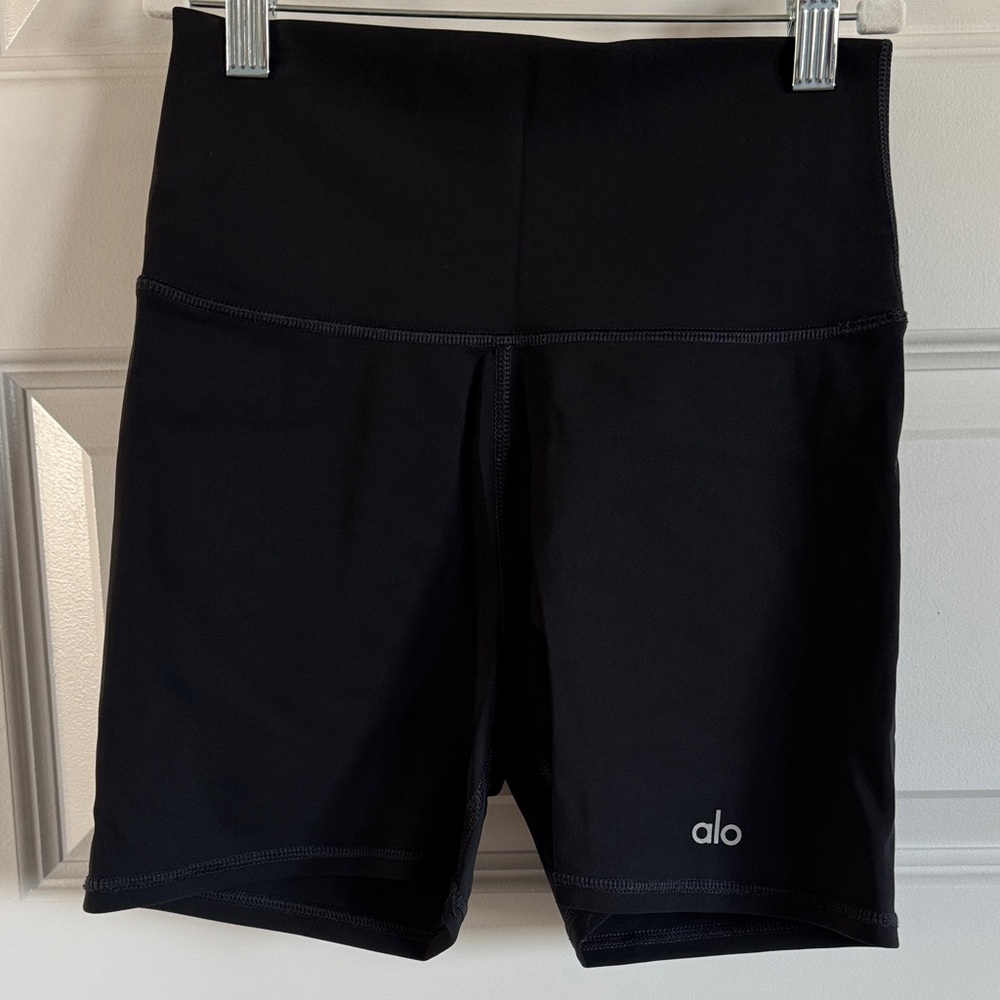ALO Yoga Black Bike Shorts